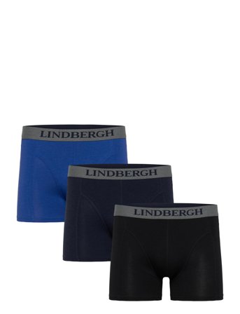 Lindbergh Bamboo Boxers 3-Packs - Navy - XXXL