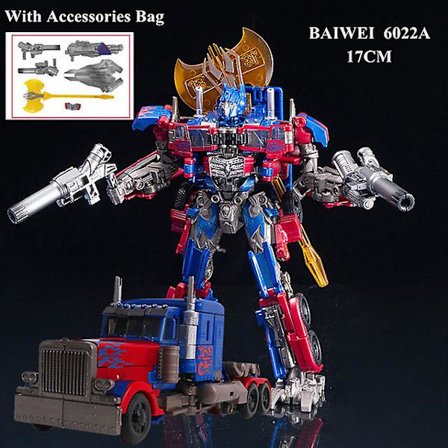 Baiwei Ny 17cm Transformer Filmleksaker Pojke Anime Actionfigur Bilmodell Barn Present Ss38 6022a Mini Ss05 Tw-1024 (FMY)
