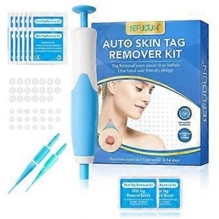 Fjernelse af hudmærker, dobbeltsidet pensæt, bærbar, praktisk, manuel til fingre, arme, fødder, nakke