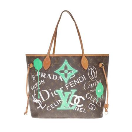 Louis Vuitton Vintage, Pre-owned Canvas louis-vuitton-bags Bruin, unisex, Maat:ONE Size