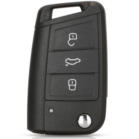 3 Knapper Udskiftning Fjernbetjening Bil Nøgle Skal Etui Fob Til VW Passat Golf 7 MK7 Seat Leon Til Skoda Octavia
