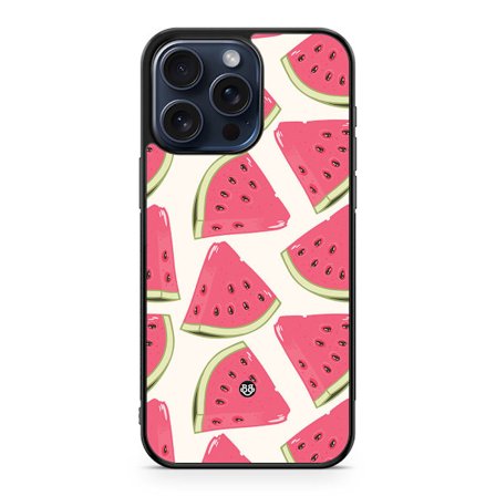 Bjornberry Skal iPhone 15 Pro Max - Vattenmelon