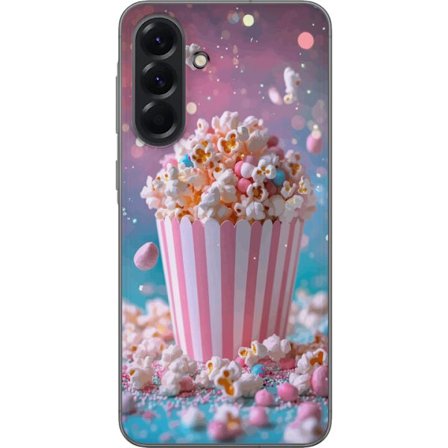 Yhteensopiva Puhelinkuori Samsung Samsung Galaxy A56 Popcorn-sankoru retro-bio-snacks hauska hahmo