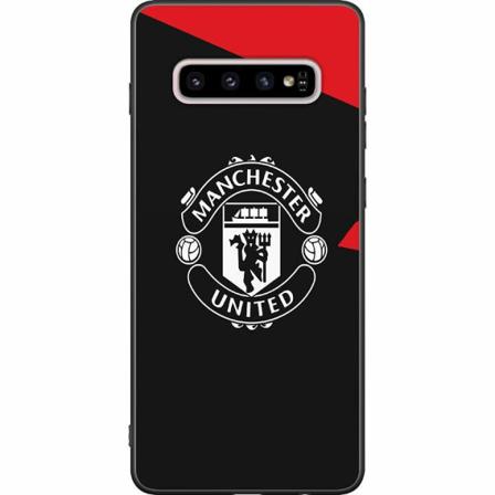 Samsung Galaxy S10+ Svart Skal Manchester United Fc