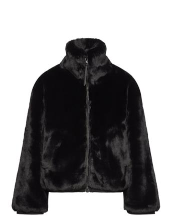 Son Forca Jacket Outerwear Faux Fur Black Twist & Tango