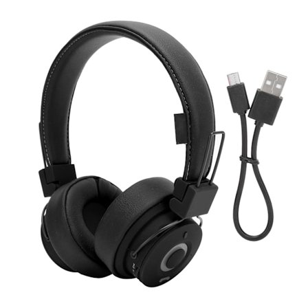 Bluetooth 4.1 Trådlösa Over Ear Hörlurar med MP3-spelare och Minneskortstöd