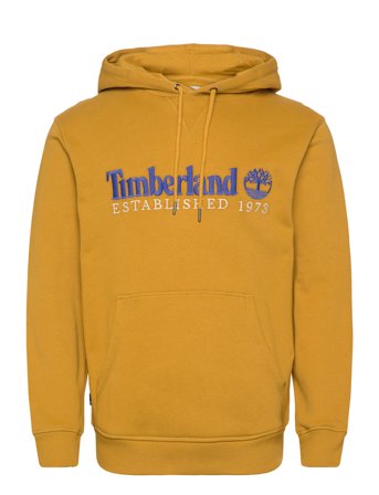 Timberland | Established 1973 Embroidery Logo Brush Back Hoodie Chai Tea | S