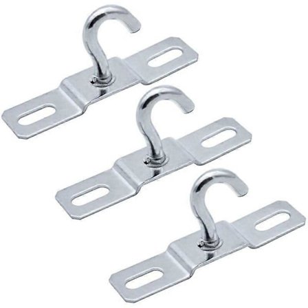 Tak Krok 80mm Taklampe Baseplate Tak Lysekrone Krok Skruefeste Kraftig Galvanisert Jern for Europeisk Lampe (LGL)