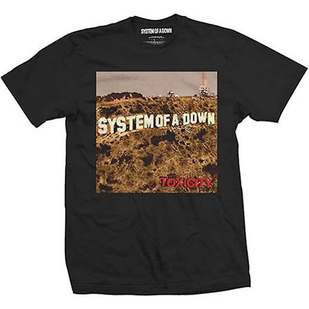 System Of A Down Toxicitet Heavy Metal Rock Official Tee T-shirt Herr unisex