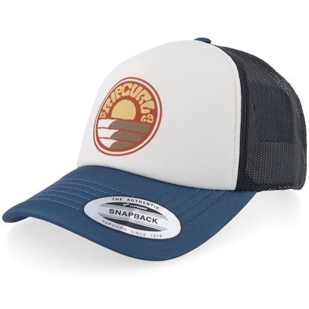 Rip Curl - Bianco trucker Cappellino - Weekender Bone/Navy A-Frame Trucker @ Hatstore