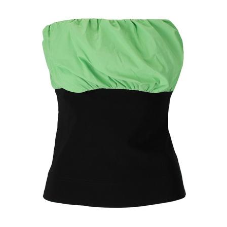 Ganni Sleeveless Tops Grøn, Dame
