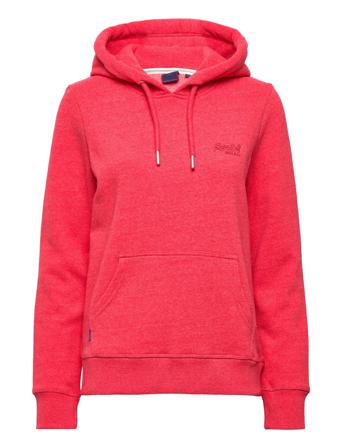 Vintage Logo Emb Hood Hettegenser Genser Rosa Superdry