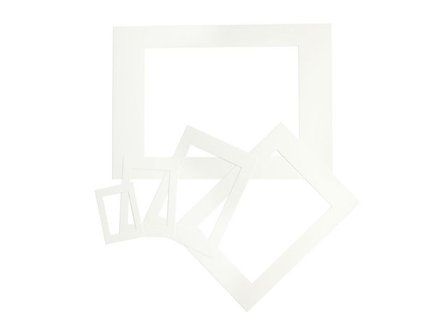 Passepartoutramar 5 st x 5 stl 25/fp - Lyreco - Skola och förskola - Konstnärsprodukter - Passepartout