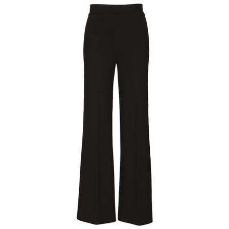 Pinko, Wide Trousers Zwart, Dames, Maat:S