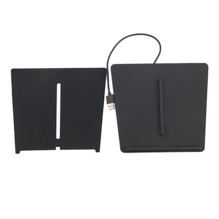 Bil 10W Trådlös Laddare Kompatibel med Tesla Model 3 med Dubbla USB-Portar_gåva från G Dd.