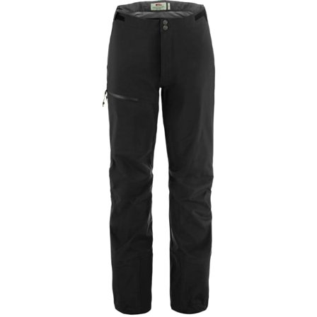 Fjällräven Keb GTX Housut L - Naiset - Black - Kuorihousut