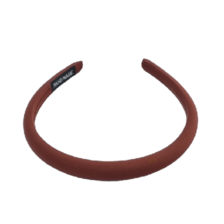 Complement Diadem Satin 1,5 Cm Hårband Dam Röd