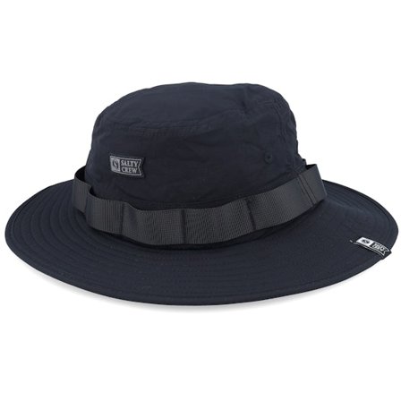 Salty Crew - Černá bucket Klobouk - Apex Boonie Black Bucket @ Hatstore