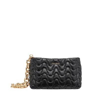 Coccinelle Clutches Sort, Dame Skuldertasker, Størrelse: ONE Size