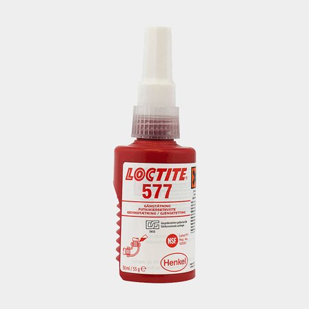 Travamento de rosca / vedação de rosca de média resistência Loctite 577, 50 ml