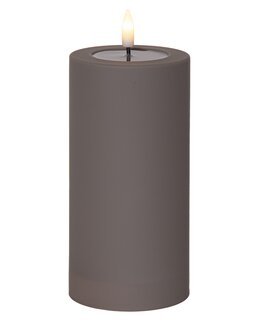 LED kubbelys Flamme Soft batteridrevne Muldvarp