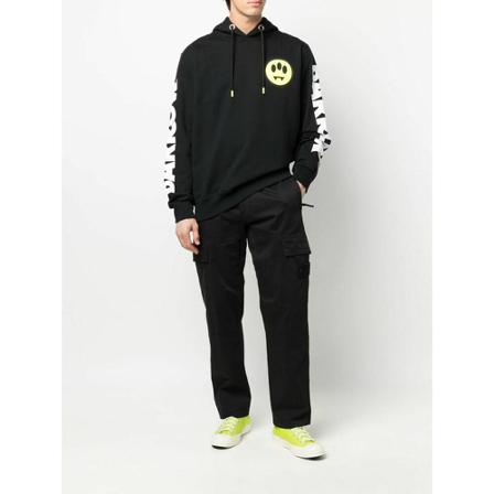 Barrow, Hoodie Zwart, Heren, Maat:M