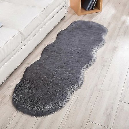 Bade Måtte Skridsikker Absorberende Brusebad Badeværelse Tæppe Uld-lignende No.107