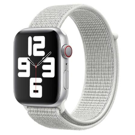 Apple Watch 38/40/41 Armband Vit Sportloop Kardborrearmband Hvit 38/40