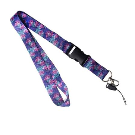 Praktisk og Holdbar Nøglering Lila