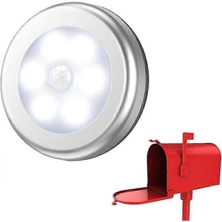 LED-rörelsesensorlampa för skåp, LED-rörelsesensorlampor - LED-rörelsesensorlampor nattlampa, rörelsesensor LED-brevlådelampa