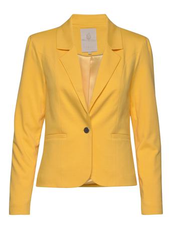 Carmen Blazer Blazers Single Breasted Blazers Gul Minus