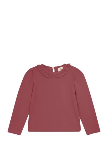 T-Shirt Ls Pink En Fant