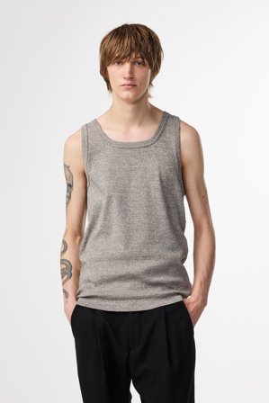NN.07 Mick 30013 Tank top Male Brown Organic Cotton