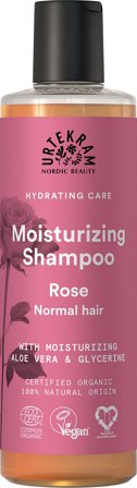 Urtekram Moisturizing Shampoo Rose / Normalt hår 250 ml, Hår, Shampoo, Hårshampoo