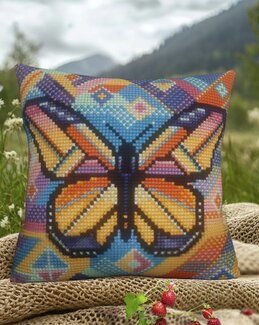 Kirjontapakkaus Tyyny Perhonen-Collection D'Art