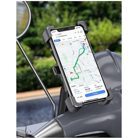 Universal roterende mobiltelefonholder til motorcykel