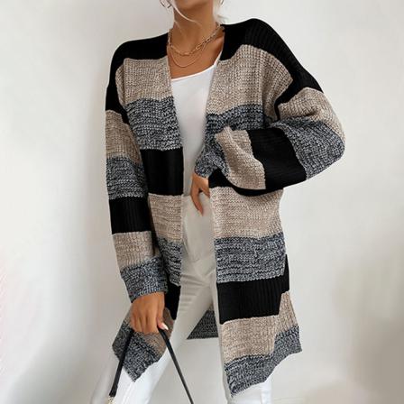 Kvinnor Långärmad Koftatröja Vintervarma Ytterkläder