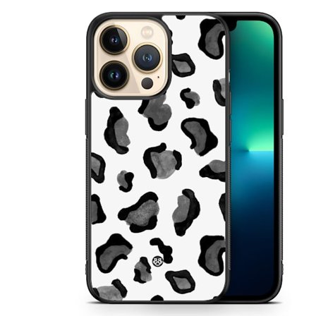 Bjornberry Skal iPhone 13 Pro - Grå Leopard