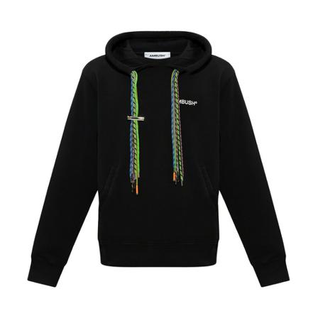 Ambush Logo-embroidered hoodie Sort, Herre