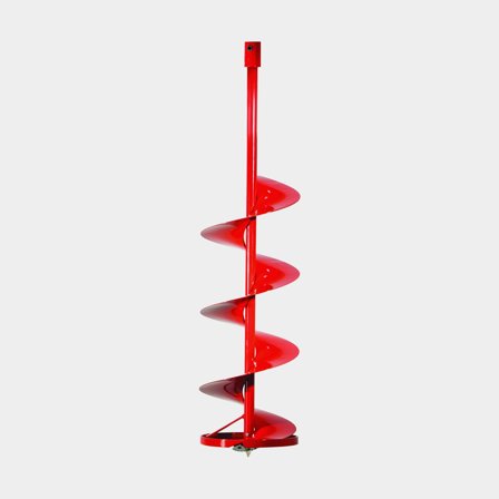 Auger section for motor ice auger iFish Viking, Ø250 mm, for ice up to 107 cm, red
