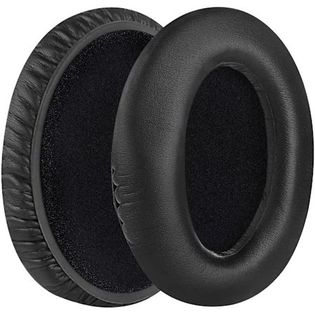 Ersättnings öronkuddar för Sennheiser HD 515 518 555 595 558 Headset Gamer Läderkudde Sammetshörselkåpa Cover