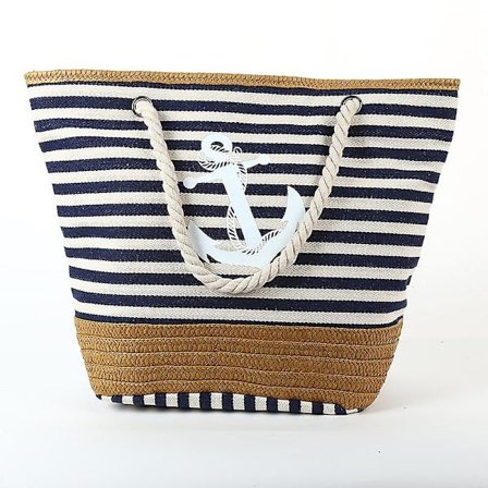 Strandveske Stor Svømmeveske Dame Stoffveske Tote Strandveske For Reise