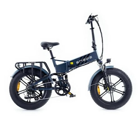 ENGWE Engine Pro 2.0 Elektrisk Foldbar Cykel - Fatbike - 20 Tommer - 250W Motor - 8 Gear - 110 km Rækkevidde - Hydrauliske Skivebremser -