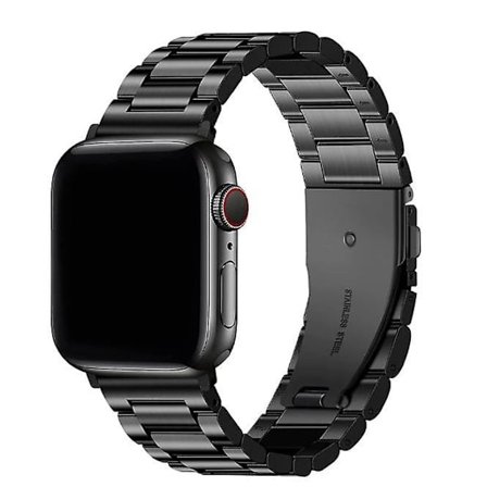 Kompatibel med Apple Watch-armband 42mm/44mm/45mm/49mm, rostfritt stål kompatibelt med Apple Watch-armband Se, Se 2, ultra, serie 8/7/6/5/4/3/2/1 (