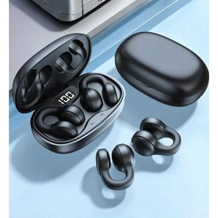 Langattomat kuulokkeet kosketusohjauksella, korvakoukku kuulokkeille, yhteensopivat iPhone-kuulokkeiden kanssa