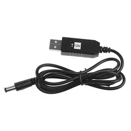 för DC 5V till 12V USB Voltage Step Up Converter Power USB kabel med för D