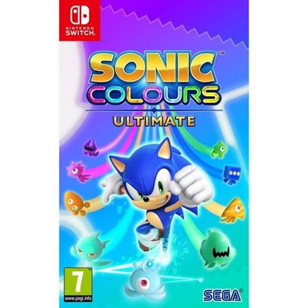 Peli - Sonic - Sonic Colours Ultimate - Alustapeli - 1-2 pelaajaa - PEGI 7+