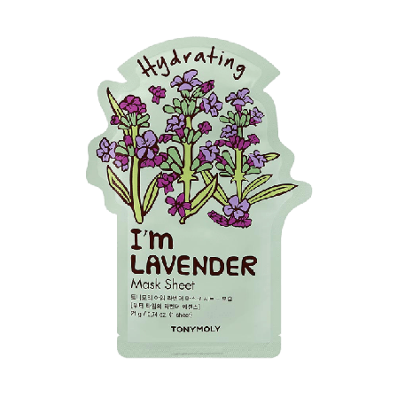 Tony Moly I ́m Lavender Mask Sheet Ansiktsmask & peeling Unisex 21ML