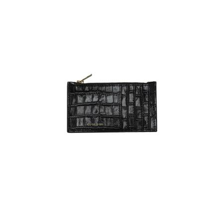 Anine Bing Luca Card Holder Sort, Dame Punge og Kortholder, Størrelse: ONE Size