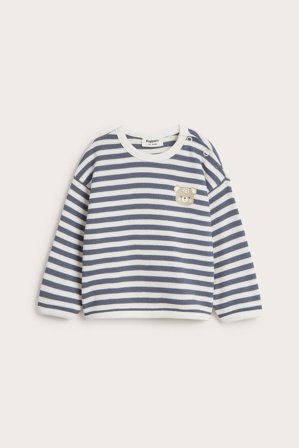 Kappahl | Stripete sweatshirt | Blå